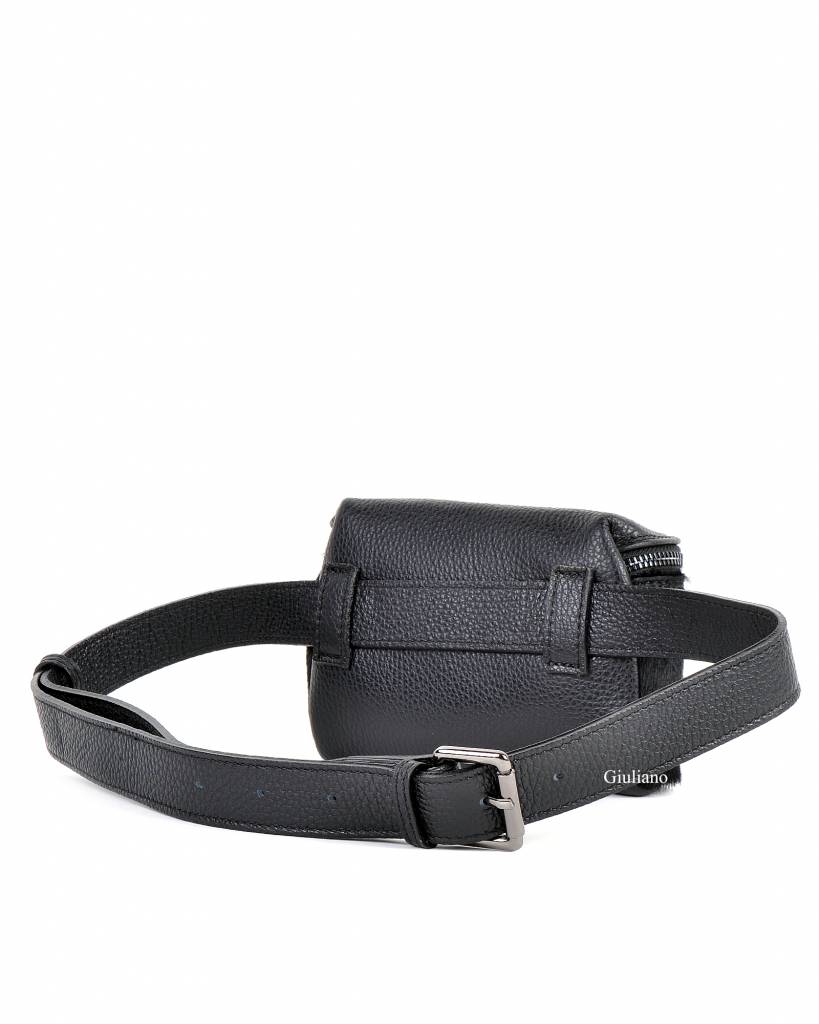 Lederen Belt Bag | Vacht | Effen, foto 3 van 3