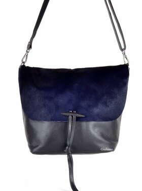 Leather shoulderbag | Cowhide | Plain