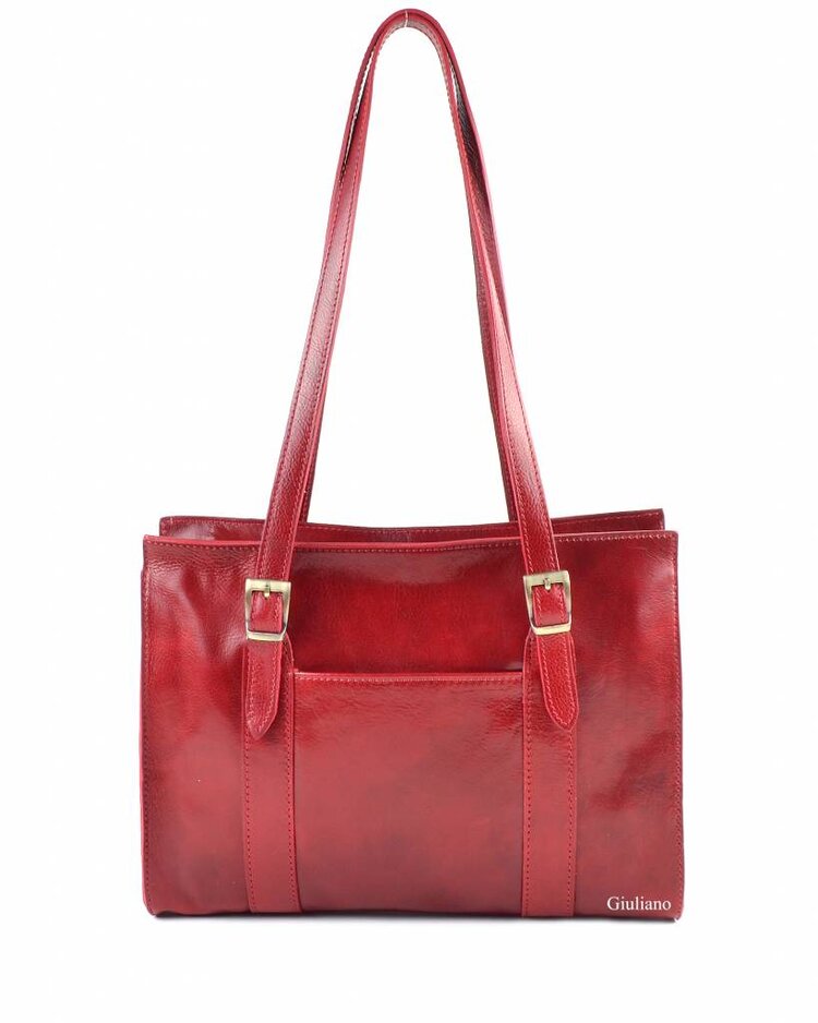 Lederen handtas  | 552480