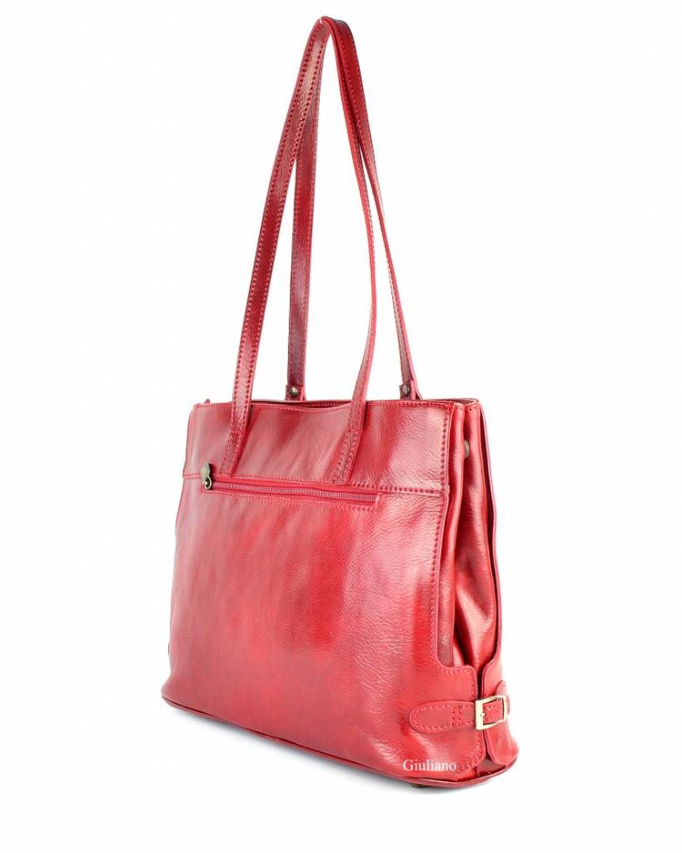 Lederen handtas | 552479