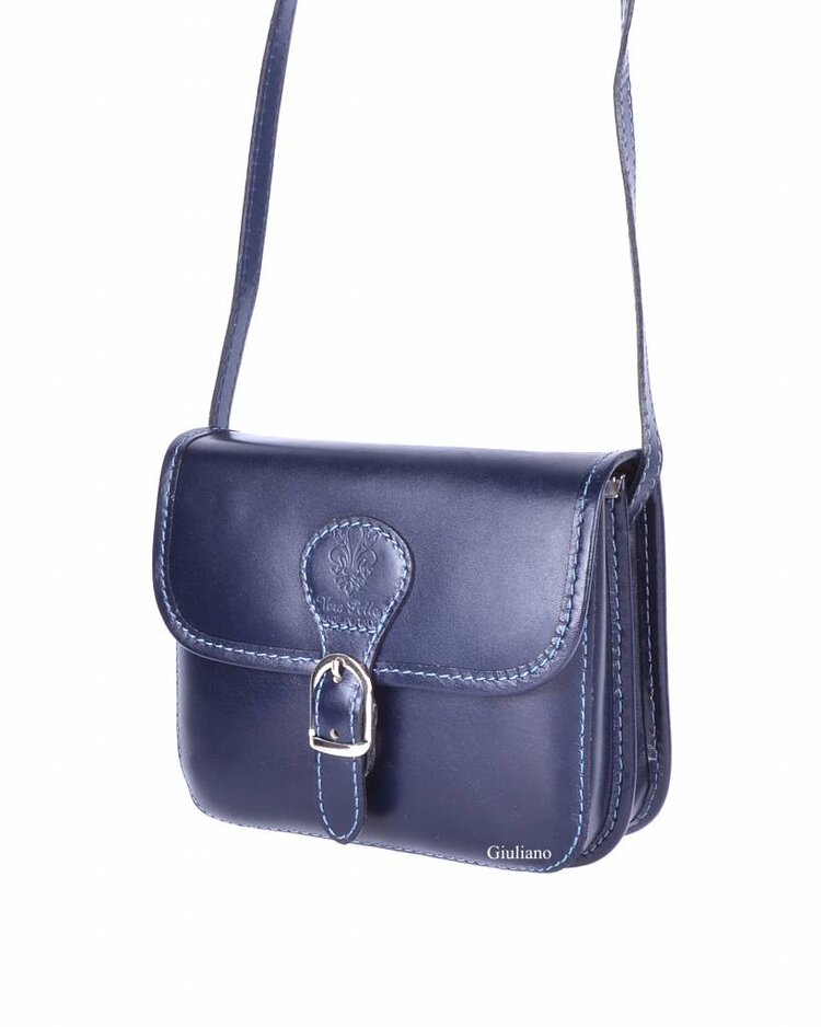 Lederen schoudertasje | 910252