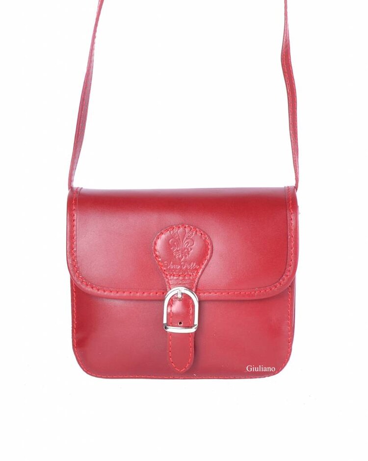 Lederen schoudertasje | 910252