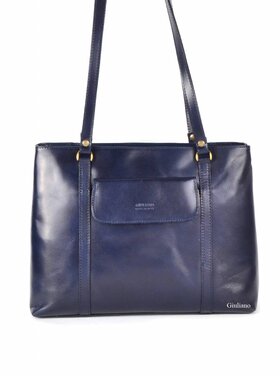 Leder-Handtasche | Langer Henkel | 552287