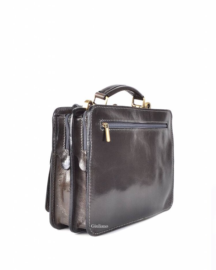 Leather bag | Briefcase | Small