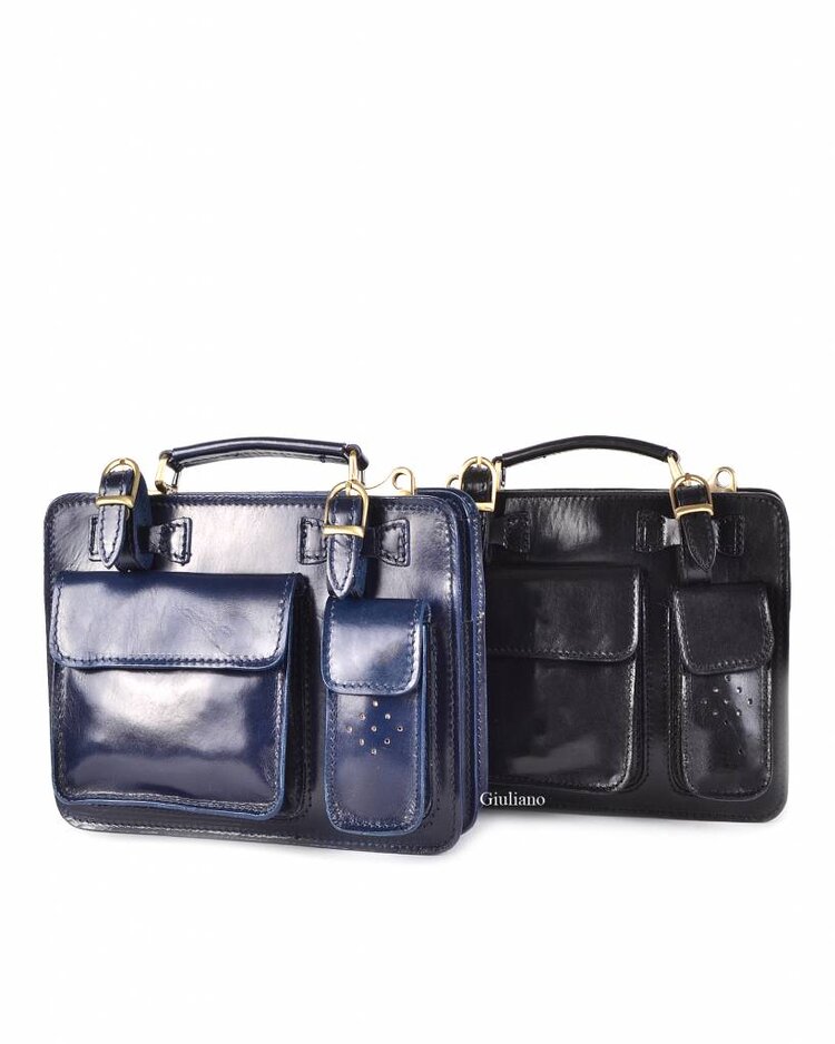 Leather bag | Briefcase | Small