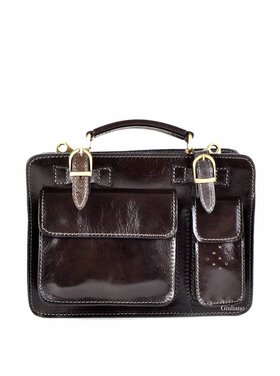 Leather bag | Briefcase | Small