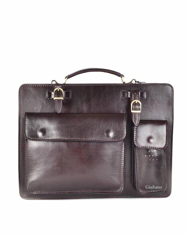 Leather bag | Briefcase | Extra Large