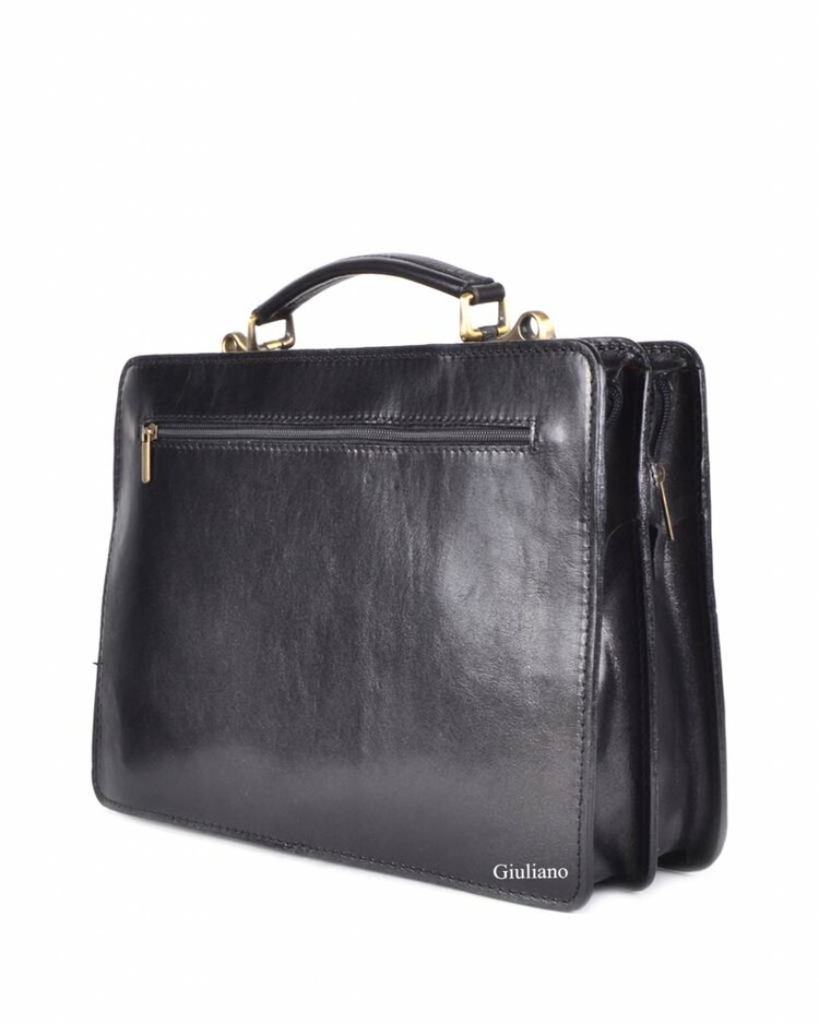 Leather bag | Briefcase | Medium
