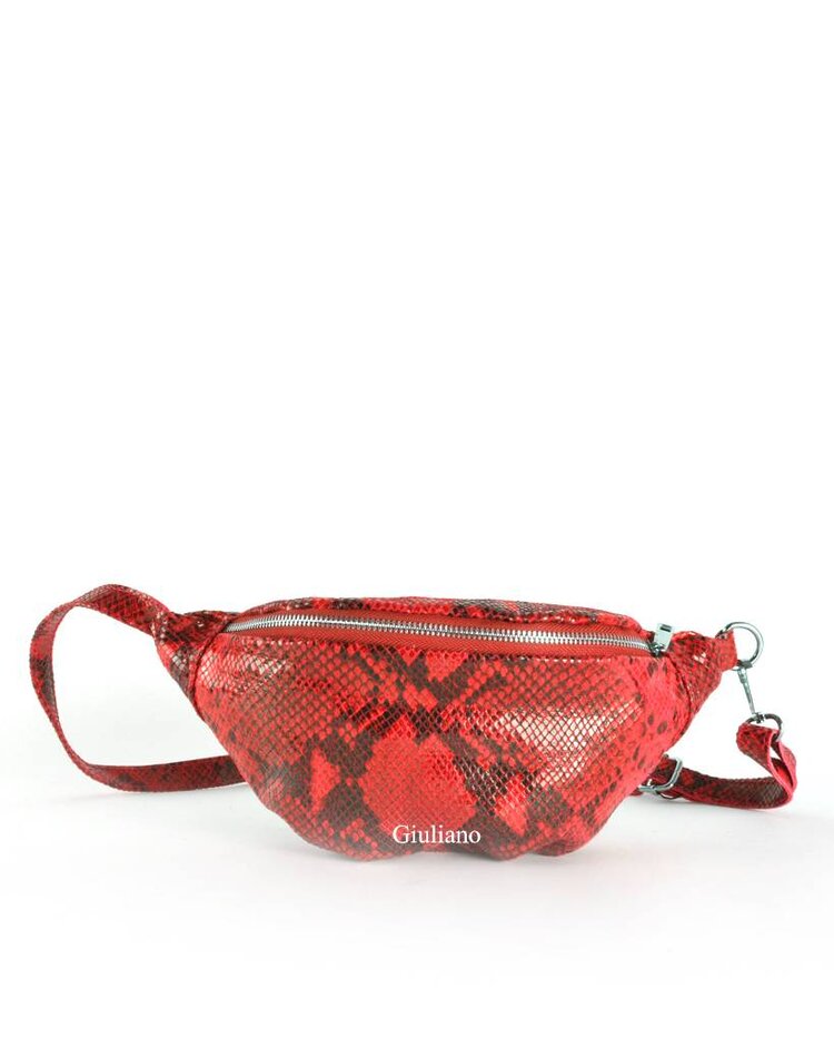 Leather beltbag | snake