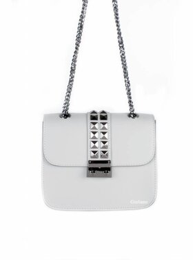 Leather shoulderbag | Studs