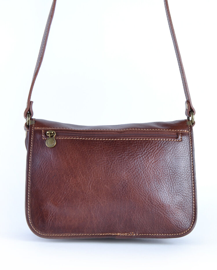 Lederen schoudertas | 552541