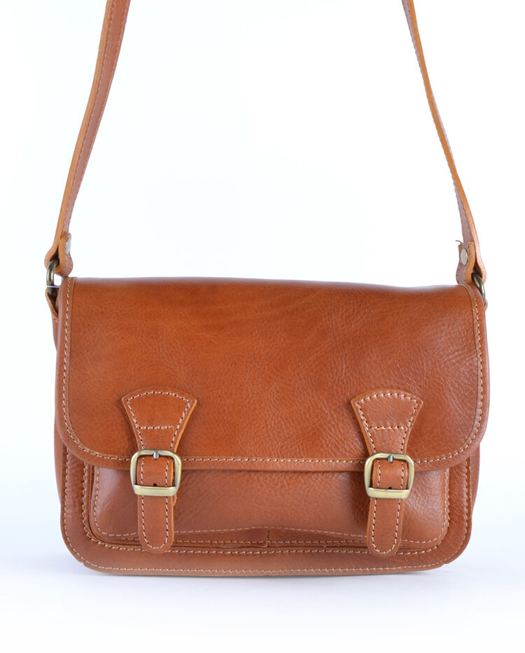 Leather shoulderbag | 552541