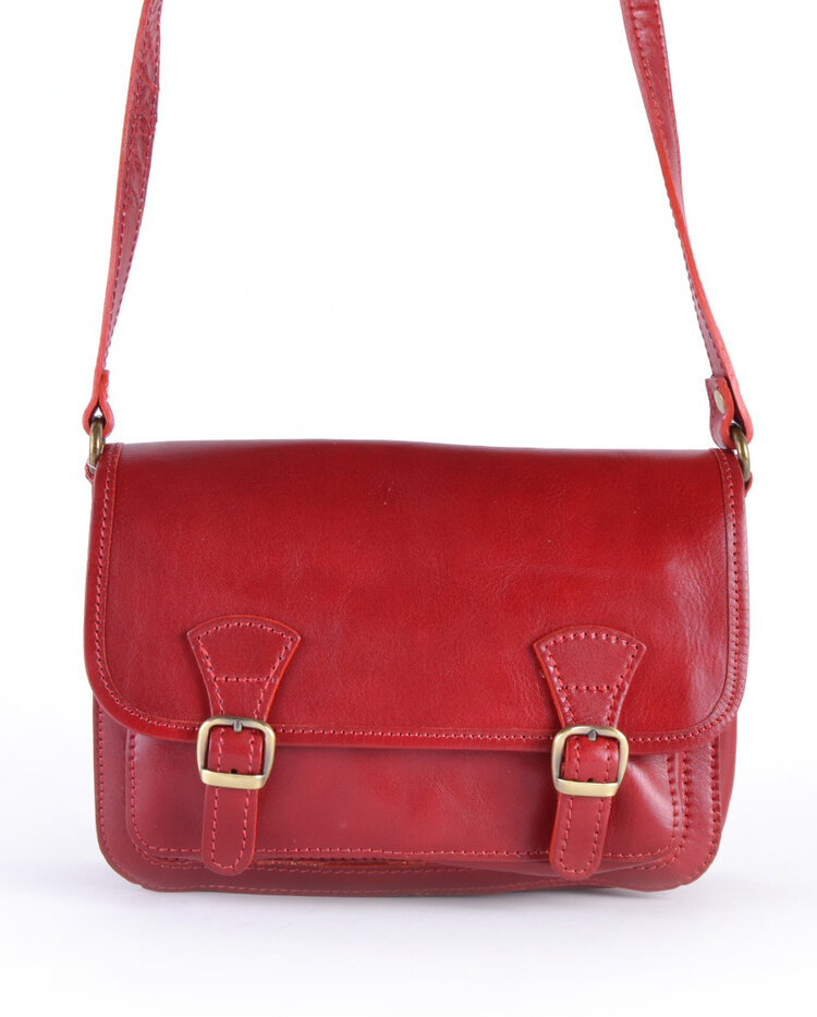 Leather shoulderbag | 552541