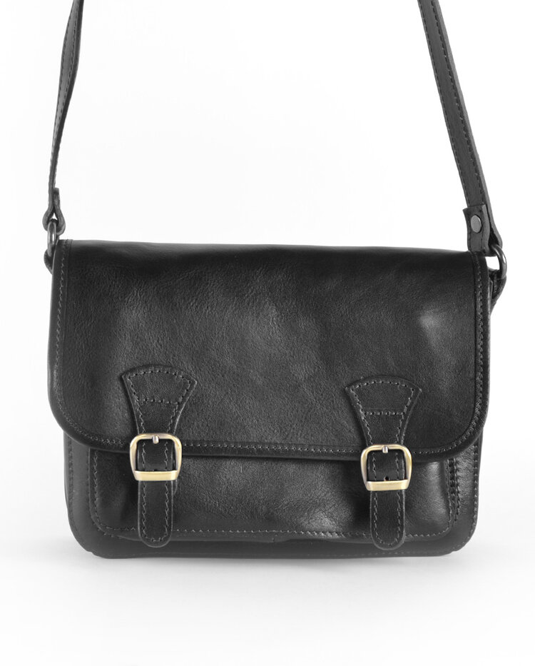 Leather shoulderbag | 552541