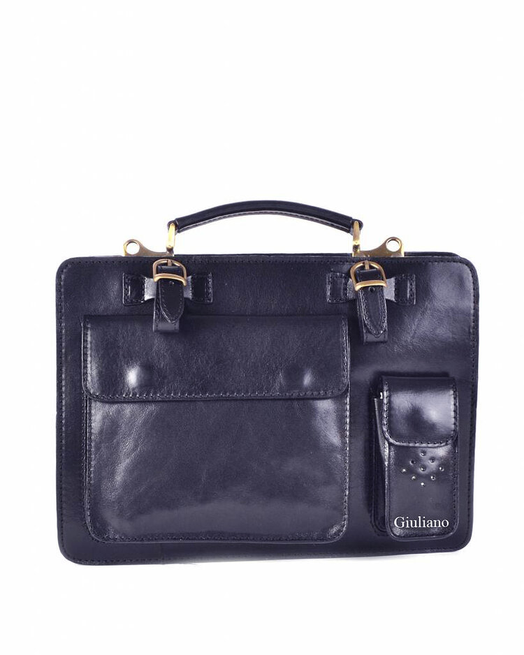 Leather bag | Briefcase | Medium
