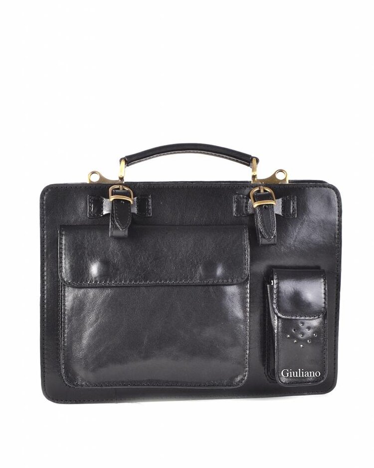 Leather bag | Briefcase | Medium