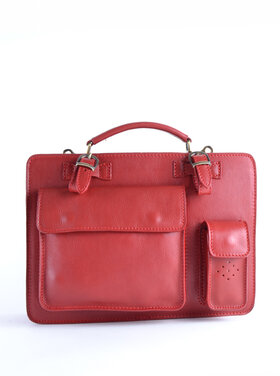 Leather bag | Briefcase | Medium