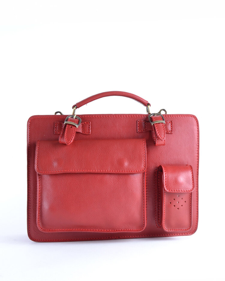 Leather bag | Briefcase | Medium