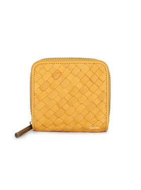 Leather wallet  |braided