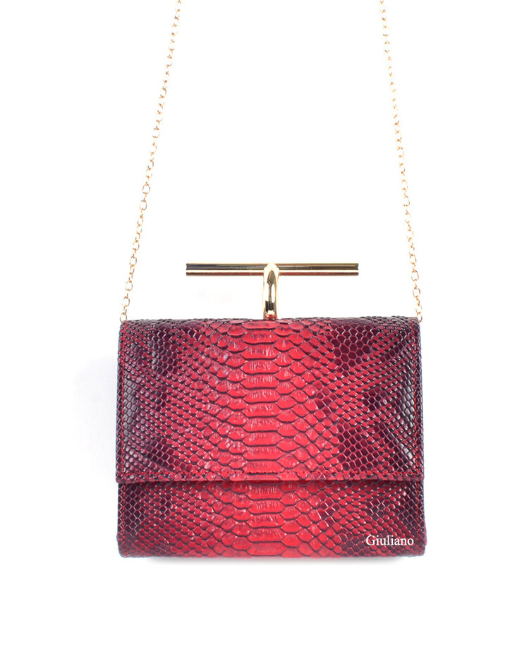 Evening bag | Snake