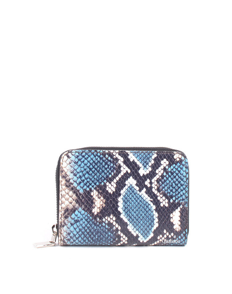 Leather wallet  medium - Snake