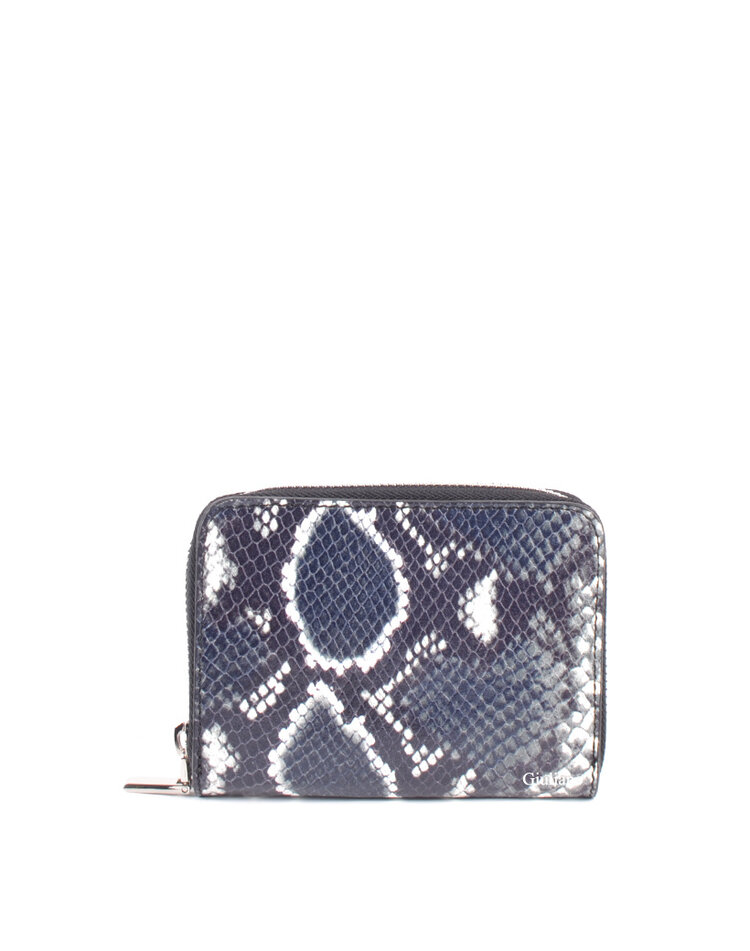 Leather wallet  medium - Snake