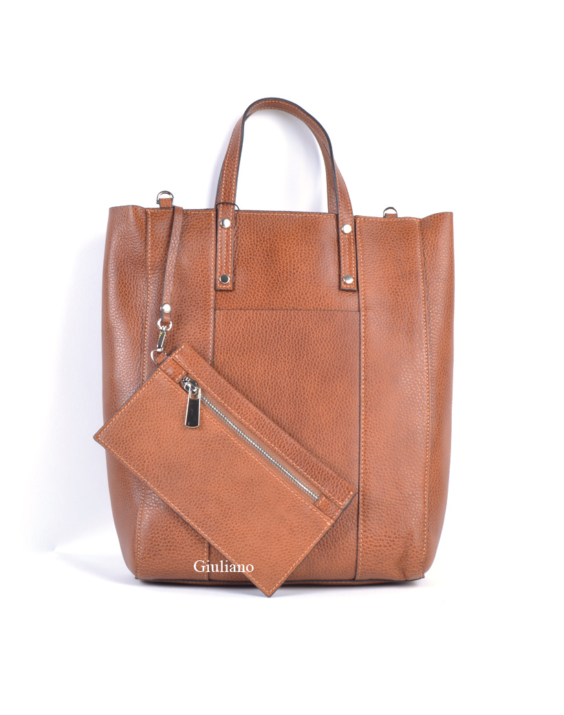 Lederen handtas | 900043