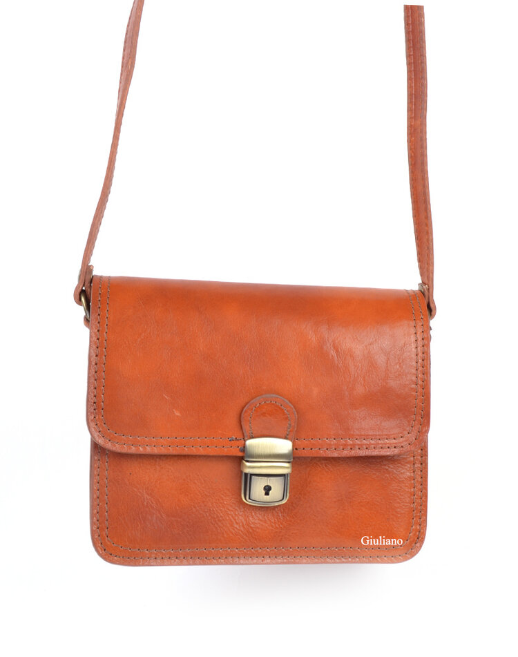 Kleine Leder-Schultertasche | Klassisch | 900083