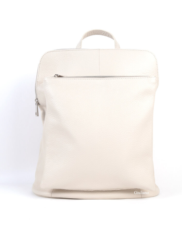 Leather shoulderbag backpack