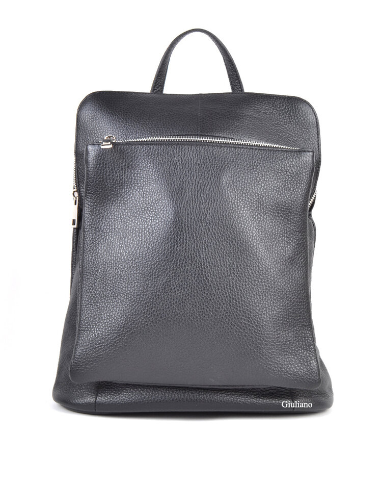Leather shoulderbag backpack