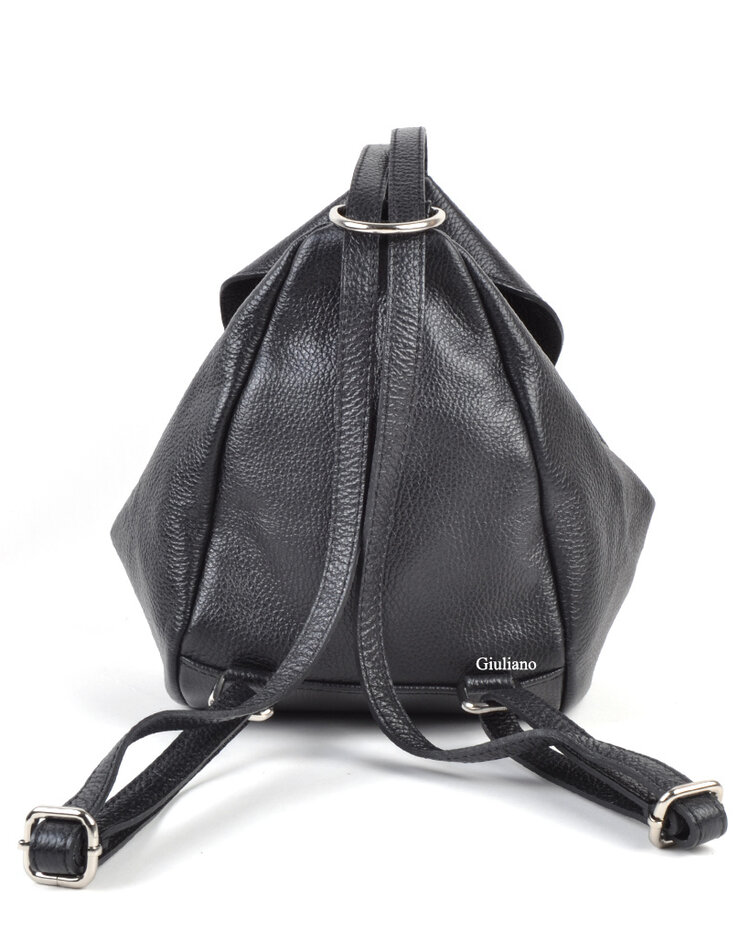 Leather  backpack