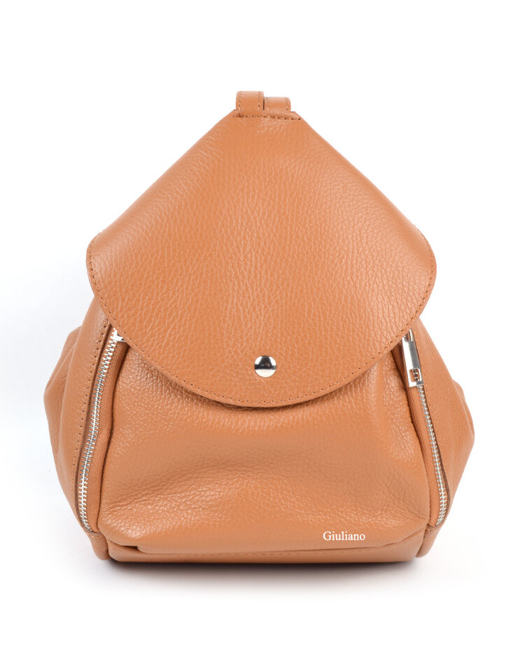 Leather  backpack