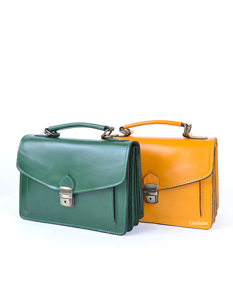 Lederen handtas | Klassiek | 552142