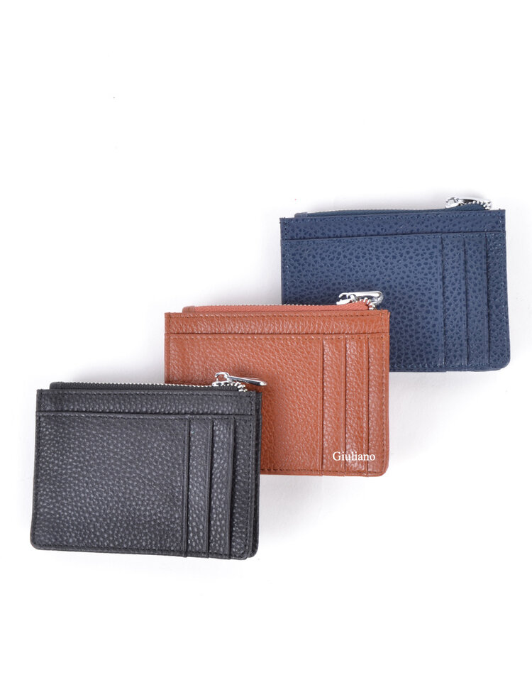 Lederen portemonnee  / pasjeshouder| 300073