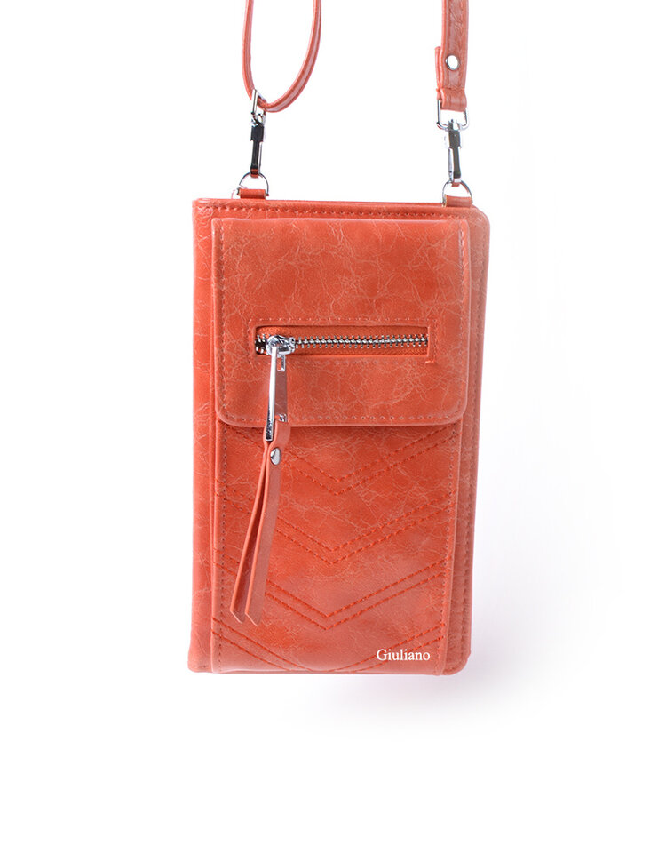 Kunstleder-Geldbörse / Handytasche
