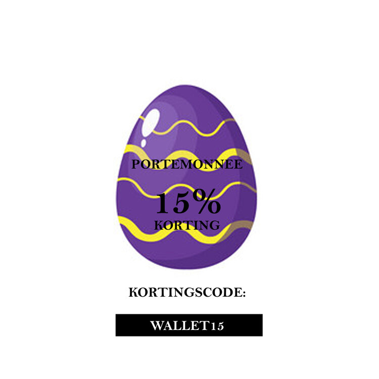 Kunstlederen portemonnee