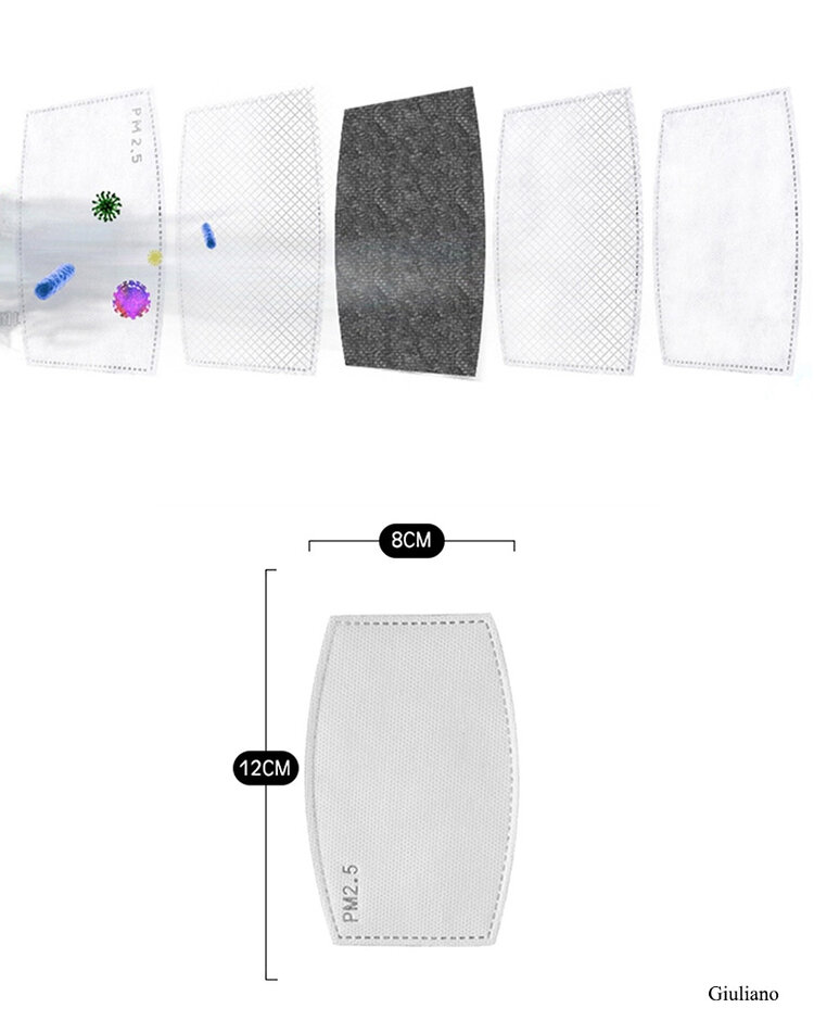 PM2.5 Filter - 10 stuks