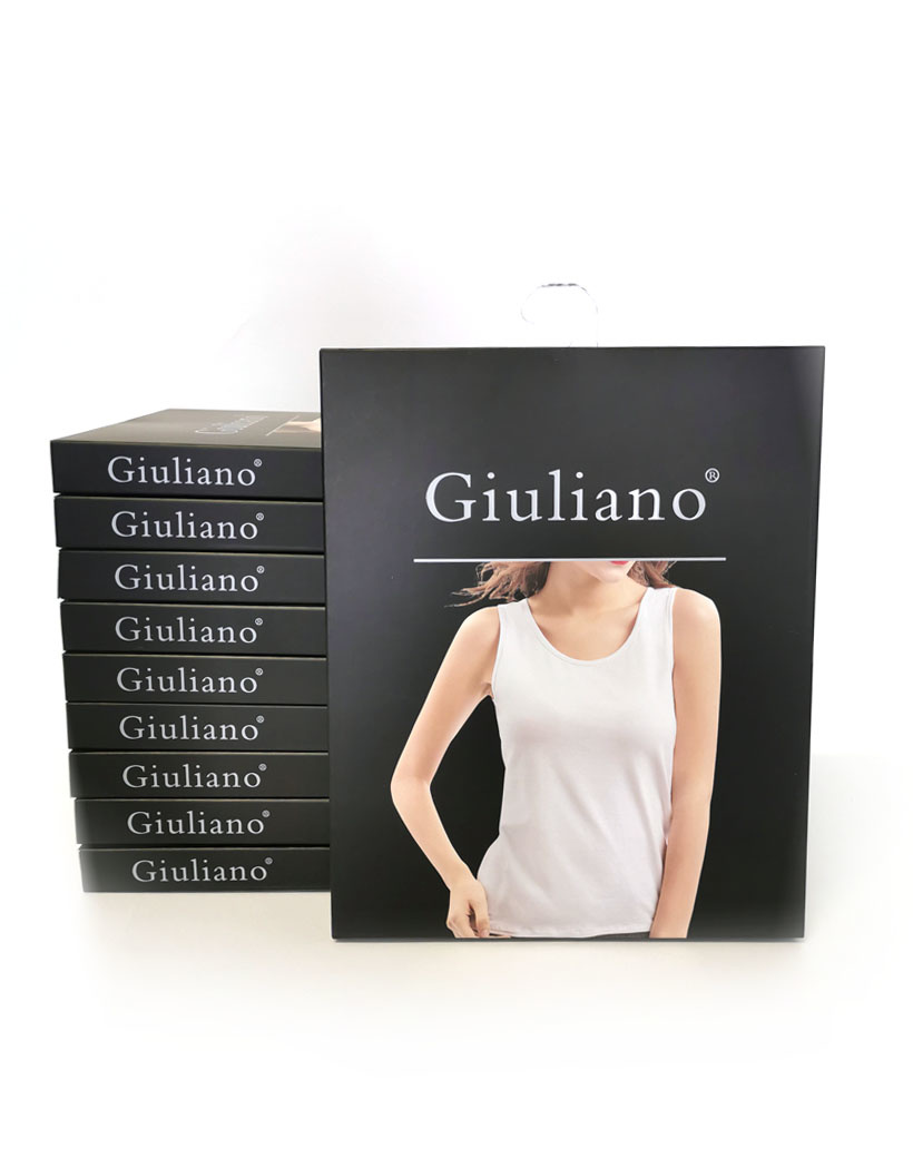 Giuliano Basic Tanktop Zwart, foto 3 van 3