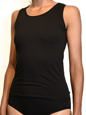 Giuliano Basic Tanktop Zwart