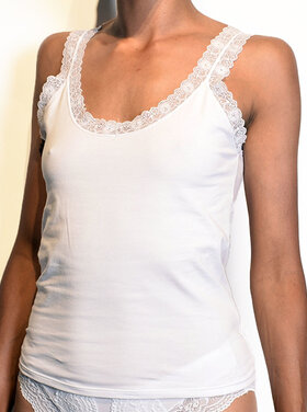 Giuliano Basic Singlet Kant Wit