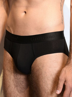 Giuliano Basic Slip Unterhose | Schwarz