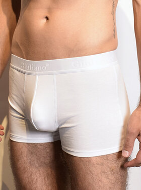 Giuliano Basic Boxershorts | Weiß