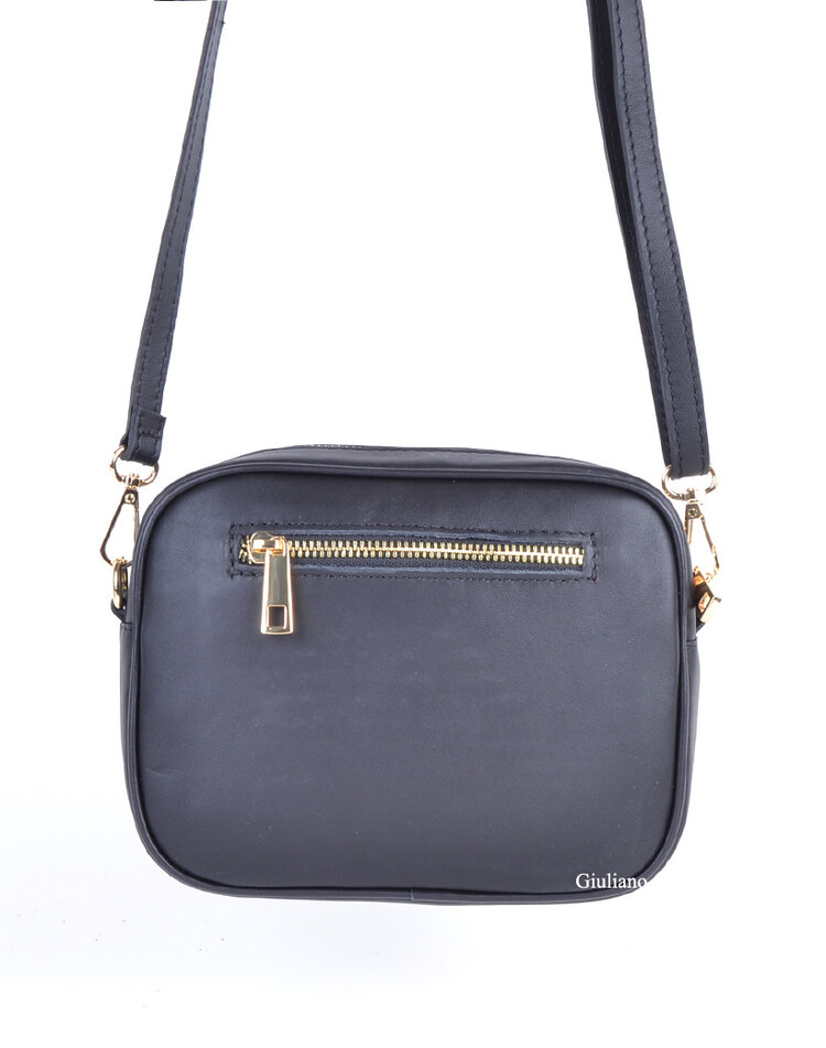 Leather shoulderbag | Cowhide | Print