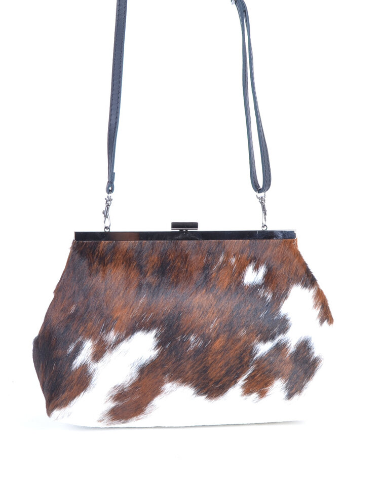 Leather shoulderbag | Cowhide | Print | 900068
