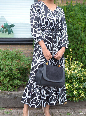 Jurk | 61063| Black&White