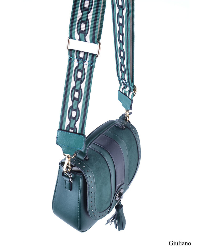 Shoulderstrap with artificial leather