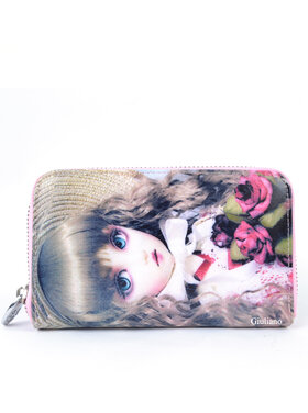 Artificial leather wallet | Girl
