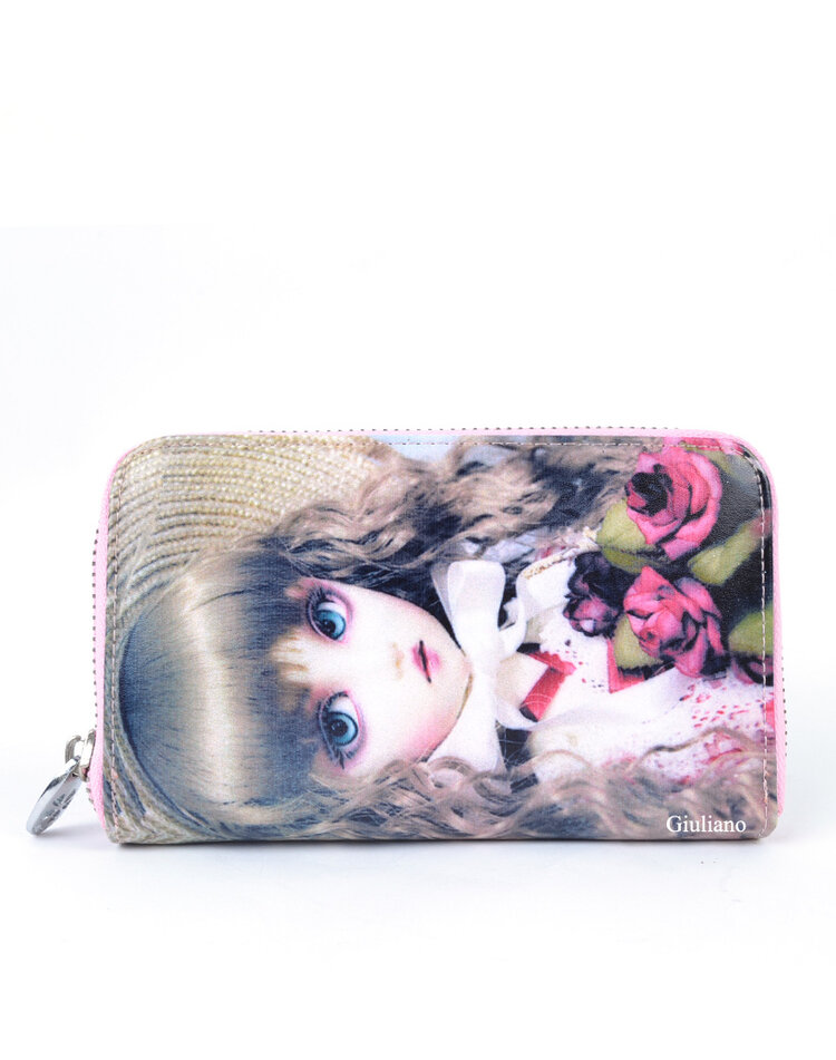 Artificial leather wallet | Girl