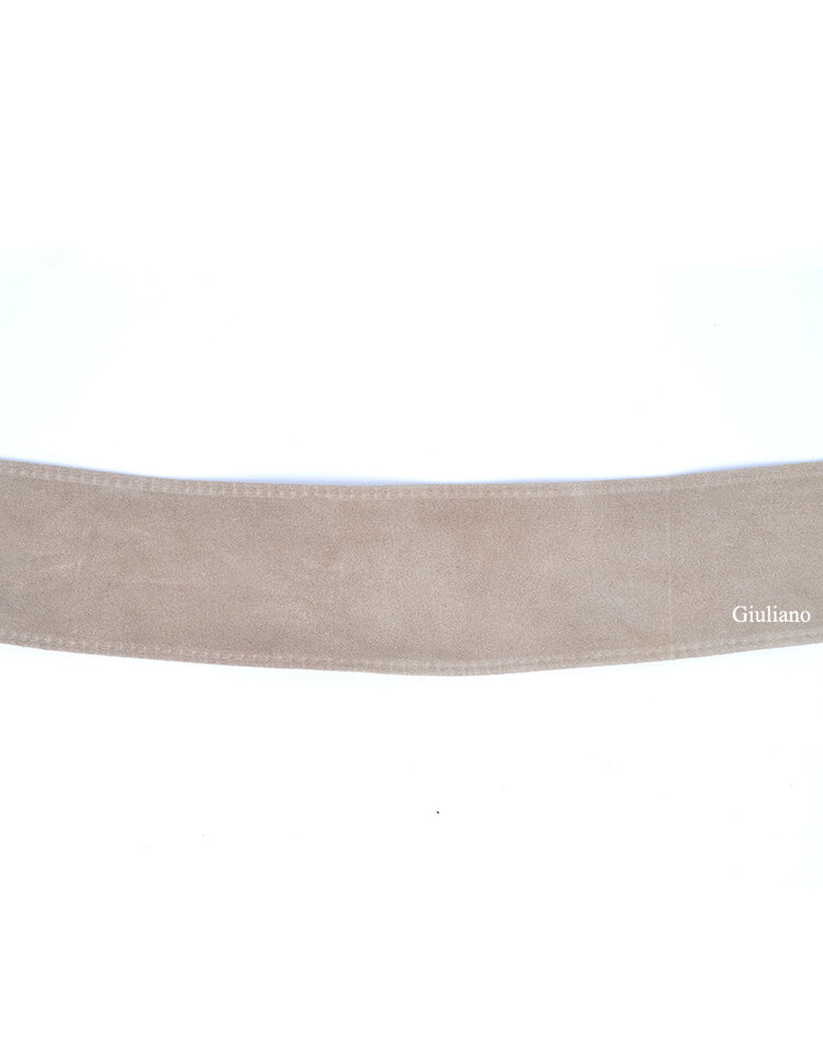 Suède button belt