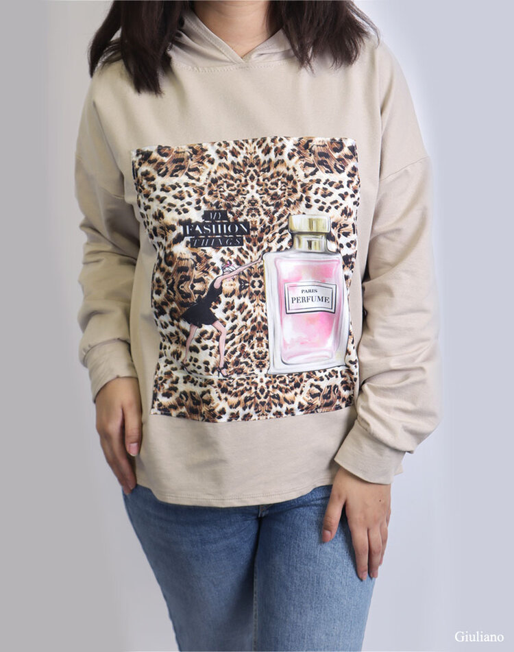 Sweater with hoodie |62008